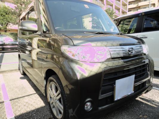 ダイハツ タント キズへこみ 板金修理